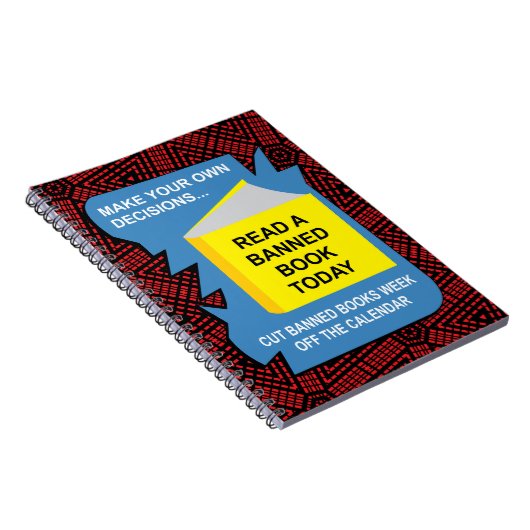 Bücherverbote Notizblock (Rechte Seite)