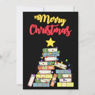 Bücherweihnachtsbaum I Einladung