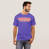Bücherwurm-Band-Design Junge T-Shirt (Vorne ganz)