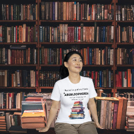 Bücherwurm buchen lustig T-Shirt