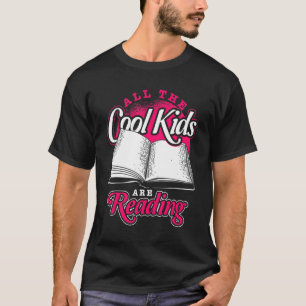 Bücherwurm Buchleser Bibliothekar Lesen T-Shirt