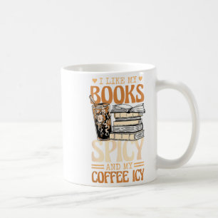 Bücherwurm Ich mag meine Bücher Scy und meinen Kaf Kaffeetasse