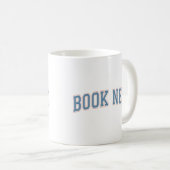 Bücherwurm Kaffeetasse (VorderseiteRechts)