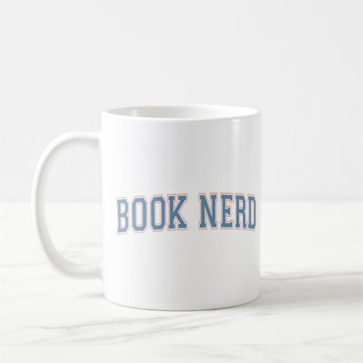 Bücherwurm Kaffeetasse (Links)