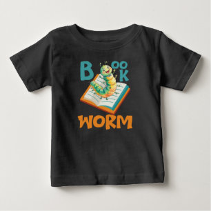 Bücherwurm Kinder Baby T-shirt