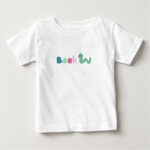 "Bücherwurm" Kinder-T-Shirt Baby T-shirt