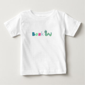 "Bücherwurm" Kinder-T-Shirt Baby T-shirt