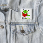 Bücherwurm-Lesen Button (Beispiel)