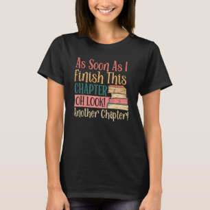 Bücherwurm Lesender Lehrer Bibliothekar Buch T-Shirt