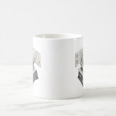 Bücherwurm Lesespass Klassischer Becher Kaffeetasse (Mittel)