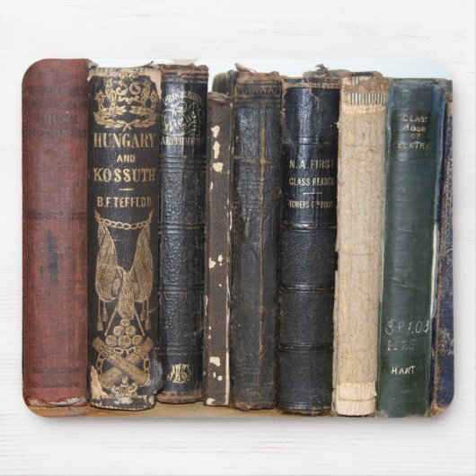 Bücherwurm Mousepad (Vorne)