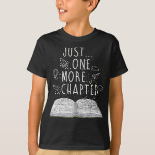 Bücherwurm nur noch ein Kapitel Lesebücher T-Shirt