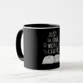 Bücherwurm nur noch ein Kapitel Lesebücher Tasse (Vorderseite Links)