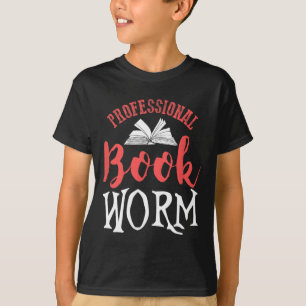 Bücherwurm Profi T-Shirt