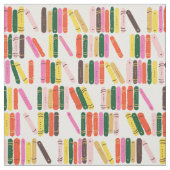 Bücherwurm Stoff (Muster)