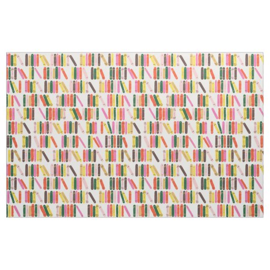 Bücherwurm Stoff (Fat Quarter (45,7 x 55,9 cm))