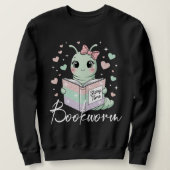 Bücherwurm sweatshirt (Design vorne)