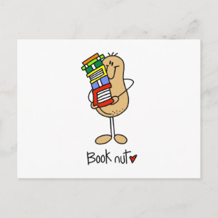 Bücherwurm T-Shirts und Geschenke Postkarte