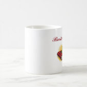 Bücherwurm-Tasse Kaffeetasse (Mittel)