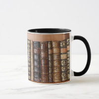 Bücherwurm-Tasse