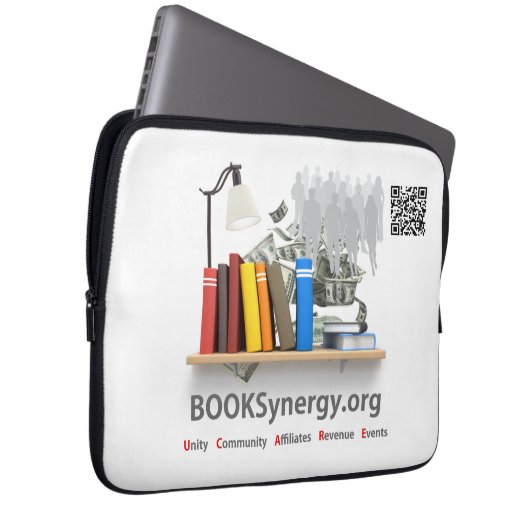 BÜCHERynergy - Laptop-Sieb 13" Laptopschutzhülle (Vorne Rechts)