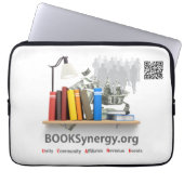 BÜCHERynergy - Laptop-Sieb 13" Laptopschutzhülle (Vorderseite)