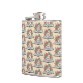 Buchflasche Flachmann (Links)
