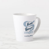 Buchgebundene Latte-Tasse Milchtasse (Rechte Ecke)