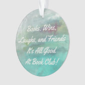 Buchgemeinschaft-/Buch-Gruppe - es ist alles gute Ornament (Vorderseite)
