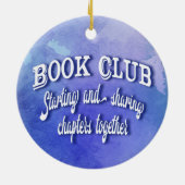 Buchgemeinschaft, die zusammen Kapitel-Freunde Keramik Ornament (Hinten)