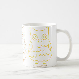 Buchgemeinschaft-Eulen Kaffeetasse