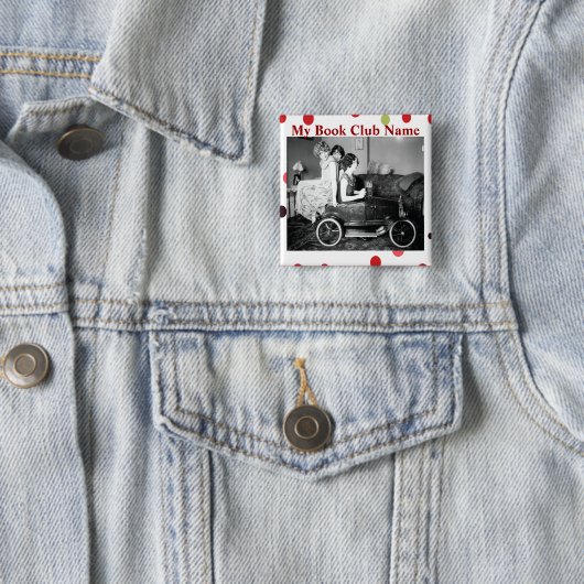 Buchgemeinschaft - fertigen Sie Ihren eigenen Button (Beispiel)