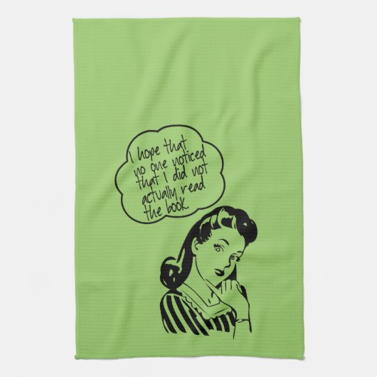 Buchgemeinschaft - i-Hoffnung - Retro Handtuch (Vertikal)