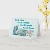 Buchgemeinschaft Karte (Gelbe Blume)