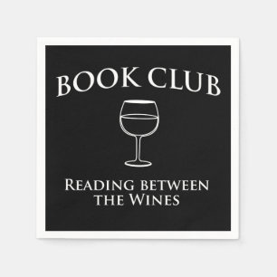 Buchgemeinschaft-Lesung zwischen den Weinen Serviette