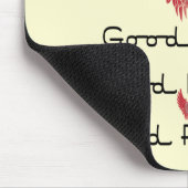 Buchgemeinschaft mit Herzentwurf Mousepad (Ecke)