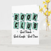 Buchgemeinschaft Retro - gute Freunde, Zeiten und Karte (Gelbe Blume)