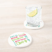 Buchgemeinschaft-Untergrundbahn-Entwurf durch Sandstein Untersetzer (Seite)