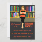 Buchhalle Club Luncheon Einladung (Vorderseite)