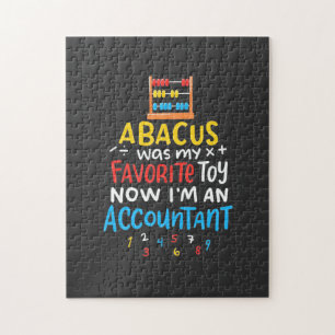 Buchhalter Abacus war mein Lieblingsspielzeug Puzzle