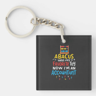 Buchhalter Abacus war mein Lieblingsspielzeug Schlüsselanhänger