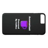 "Buchhalter" angetrieben durch Kaffee Case-Mate iPhone Hülle (Rückseite (Horizontal))