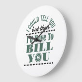 Buchhalter, den ich Ihnen sagen könnte, aber dann Große Wanduhr (Winkel)