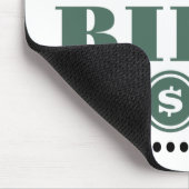 Buchhalter, den ich Ihnen sagen könnte, aber dann Mousepad (Ecke)