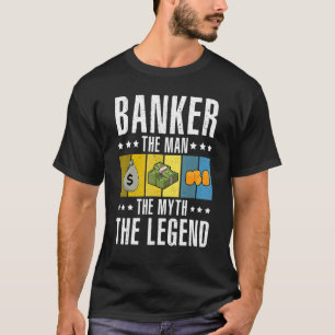 Buchhalter Der Mann Der Mythos Die Legende Bargeld T-Shirt