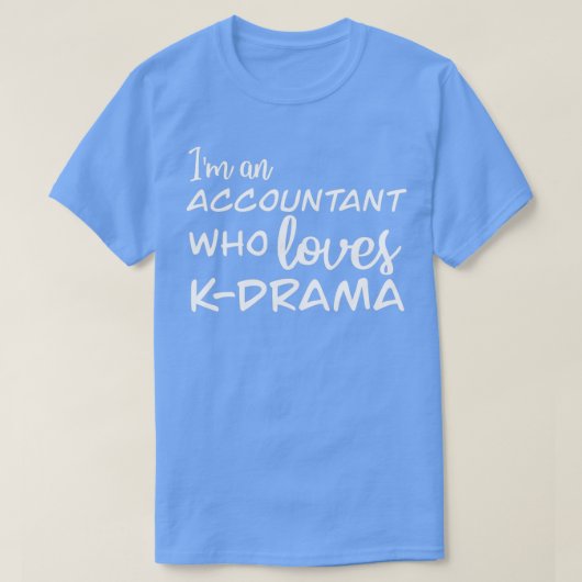 Buchhalter, die Lieben Kdrama T-Shirt (Design vorne)