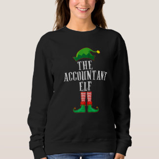 Buchhalter-Elf passend zur Familiensgruppe Weihnac Sweatshirt