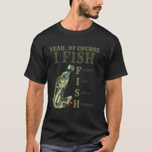 Buchhalter Fisch Buchhalter Bilanz Steuerinspektor T-Shirt