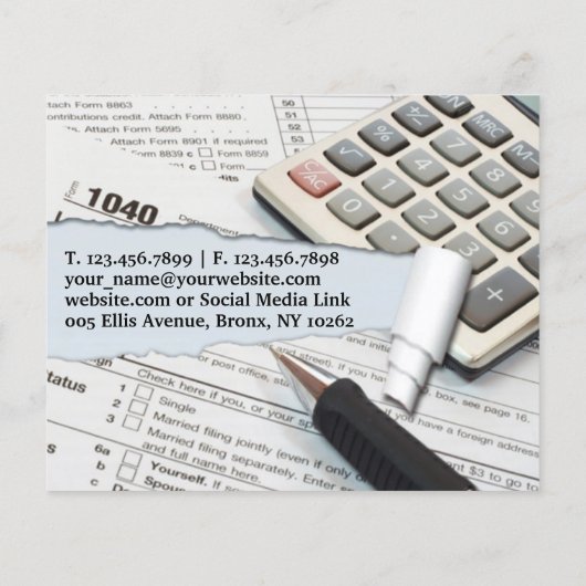 Buchhalter Flyer (Hinten)