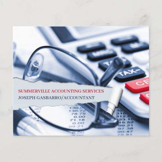 Buchhalter Flyer (Vorne)